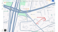 Trainingsort Gymnastikhalle von der Schule Mendelssohnstraße (dienstags)